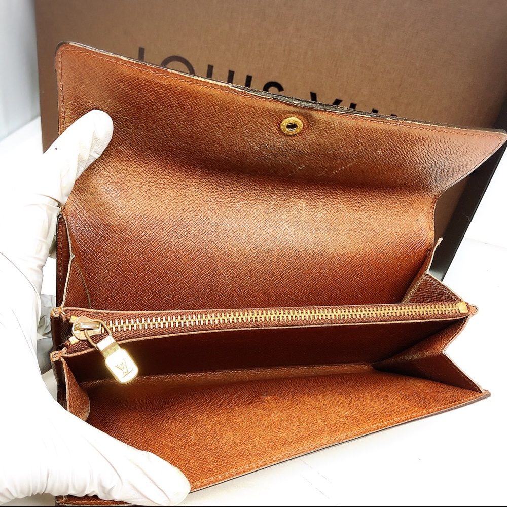 Louis Vuitton Sarah Monogram bifold long wallet - Picture 7 of 15